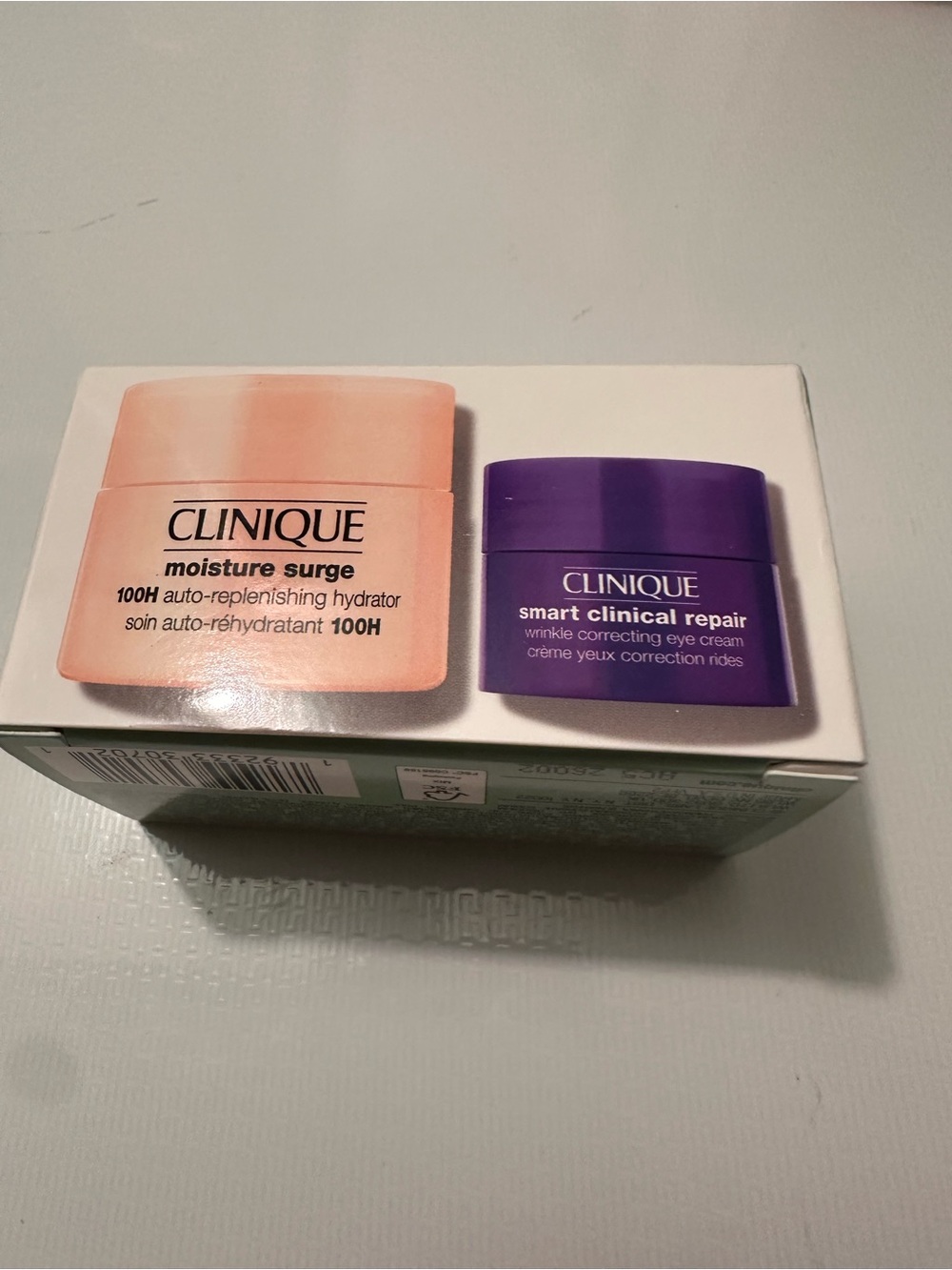 Clinique Skincare travel size duo